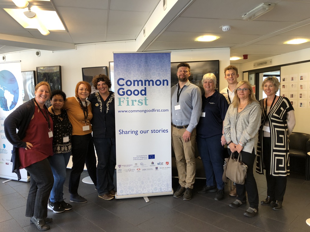 The Common Good First team in Brussels