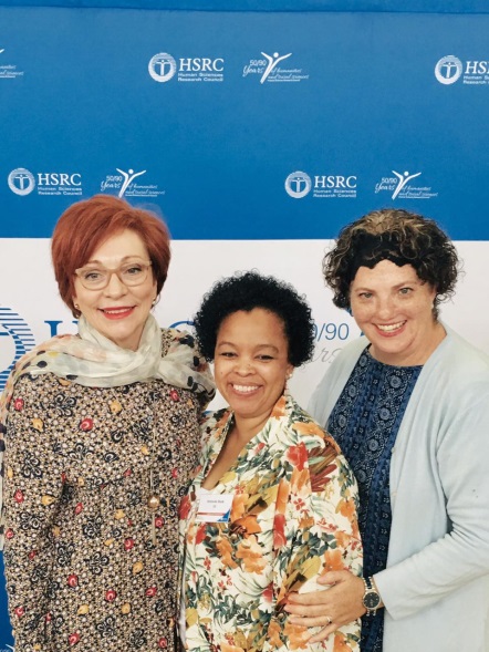 Mrs Bibi Bouwman, Mrs, Adelaide Sheik and Dr. Deidre van Rooyen