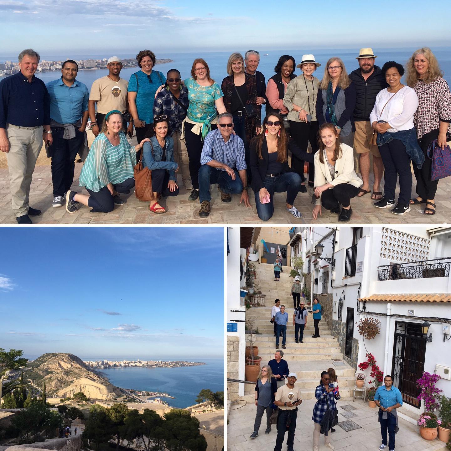 Team outing to the Santa Bárbara Castle