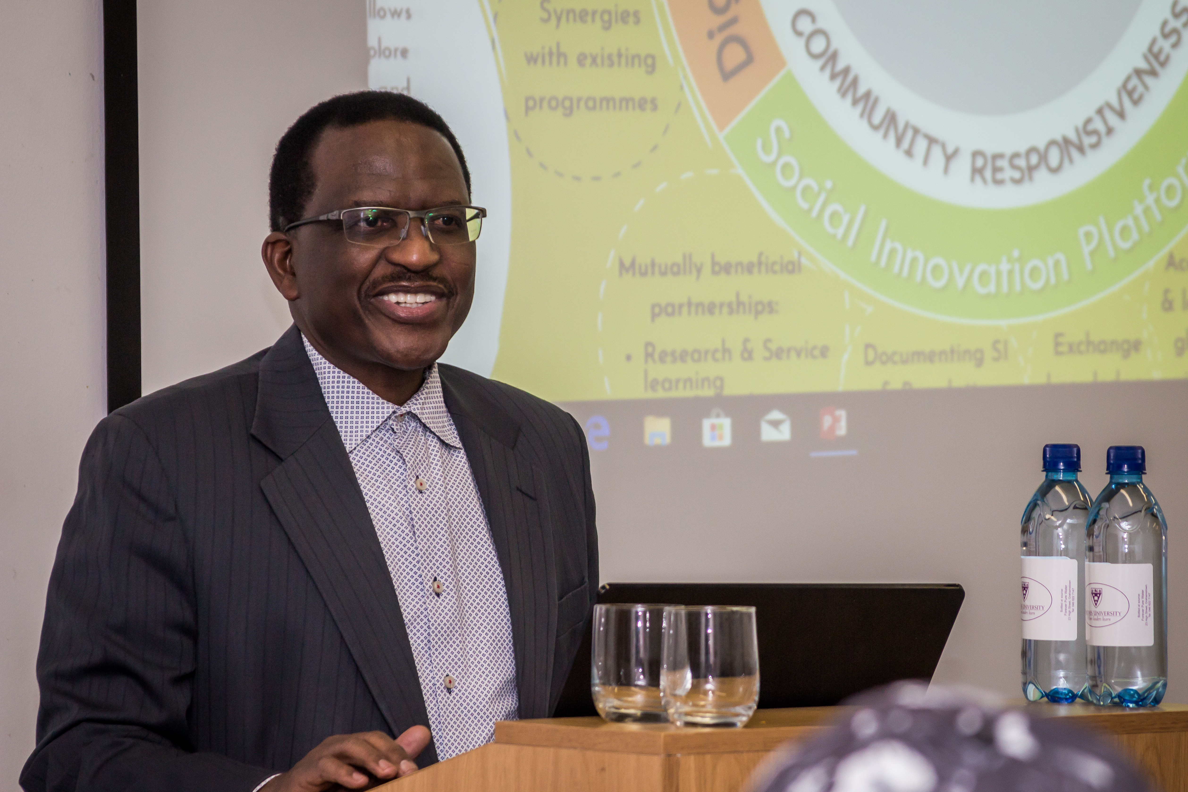 Dr Sizwe Mabizela, Vice-Chancellor, Rhodes University